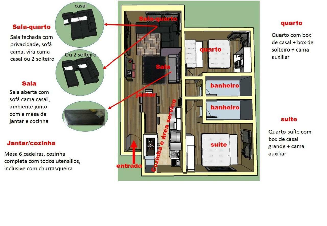 Apartament Novo Lar Gramado 2 Zewnętrze zdjęcie